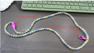 亚克力串珠项链