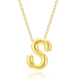 Kalung huruf 26 abjad tidak beraturan, liontin huruf T, alloy berlapis emas 18K, polesan cermin, kalung tulang selangka minimalis light luxury, 40+5cm, hadiah ulang tahun wanita