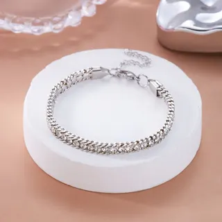 不锈钢多层手链