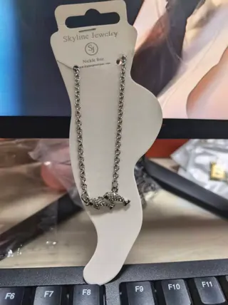 鱼镶钻脚链