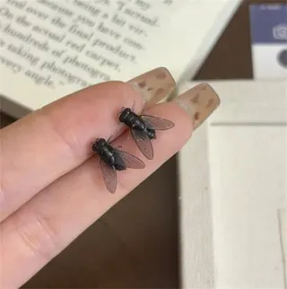 搞怪仿真苍耳钉环