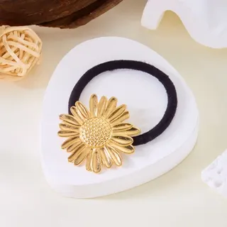 金色四叶草发绳发饰