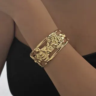 不锈钢油压海洋系列手镯