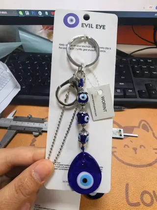 眼睛钥匙扣