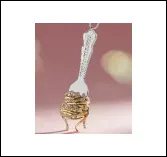 圣诞系列叉子吊坠挂件