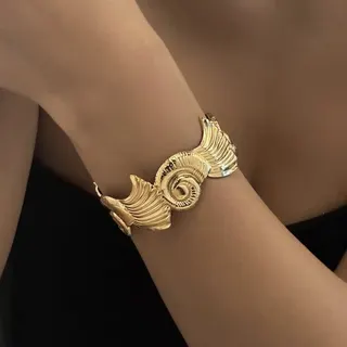 不锈钢油压海洋系列手镯