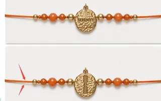 Pulseira de miçangas com letras, liga metálica banhada a ouro 18K que não desbota, pingente SERENITY martelado, contas redondas de ágata laranja, cordão elástico, feminino, luxo leve, vintage, em camadas