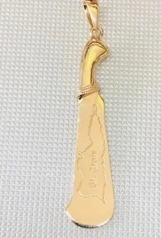 小刀项链