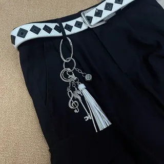 编织绳钥匙扣音符骰子包挂件