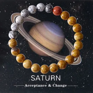 太阳SUN太阳系八大行星串珠纸卡手链