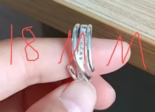 不锈钢304链戒指