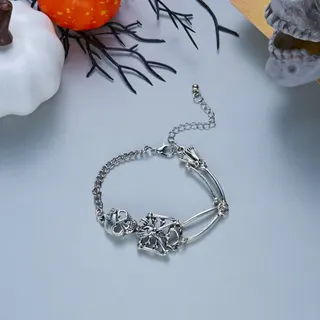 万圣节哥特嘻哈暗黑风手链