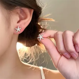 简约海星耳环
