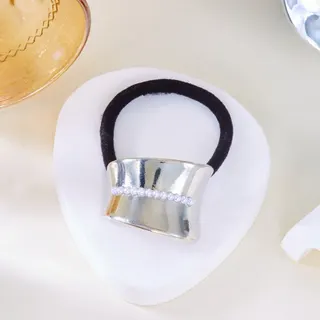 金色仿珍珠不规则发绳发饰