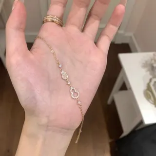 滴油葫芦镶钻手链