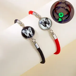 夜光蝴蝶手链