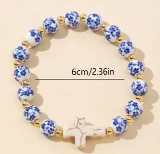 陶瓷串珠手链