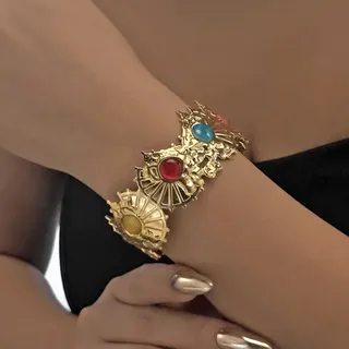 不锈钢油压海洋系列手镯