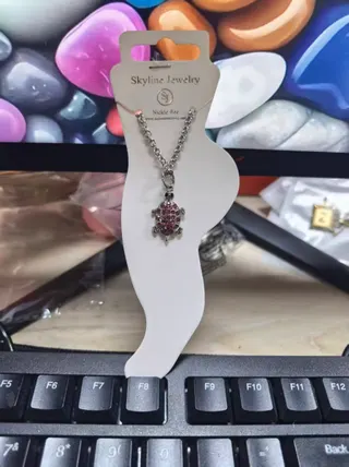 乌龟镶钻脚链
