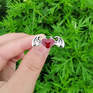 复古爱心戒指