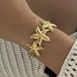 海洋系列海浪不锈钢手镯